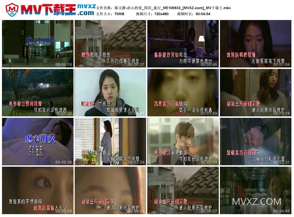 陈文静-虐心的爱_国语_流行_ME100933